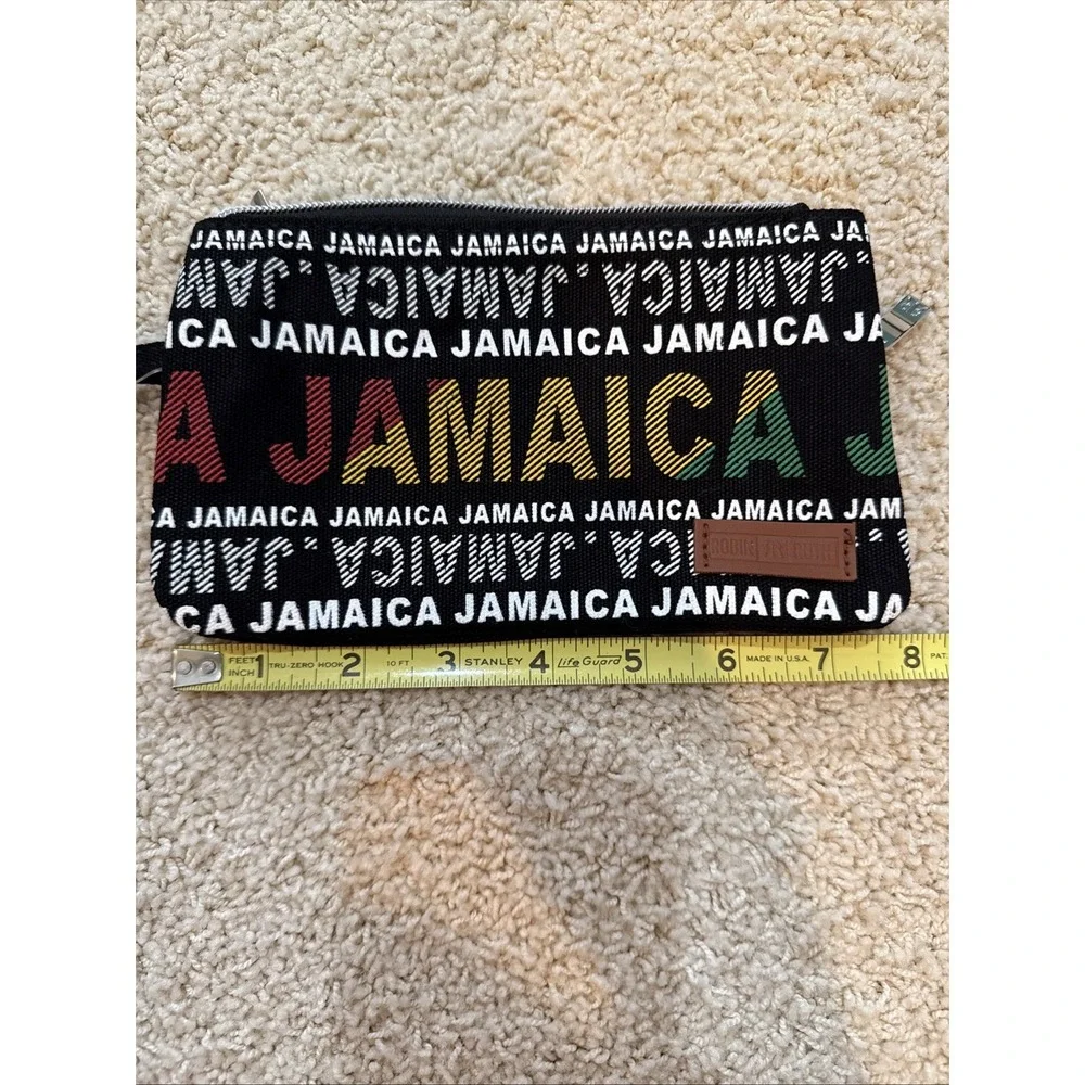 Robin Ruth Original Jamaica Wristlet Bag Zippered Strap Pockets Travel‎ Purse